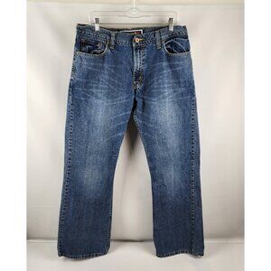 LEVIS 527 Jeans Mens 36x32 Blue Low Bootcut Denim